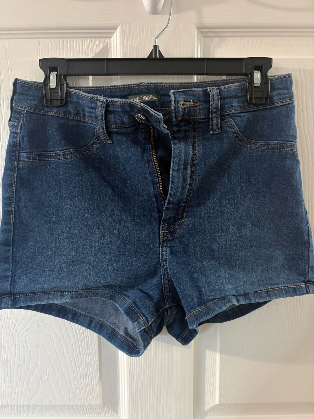 wild fable Dark Blue Denim High-Rise Jean Shorts